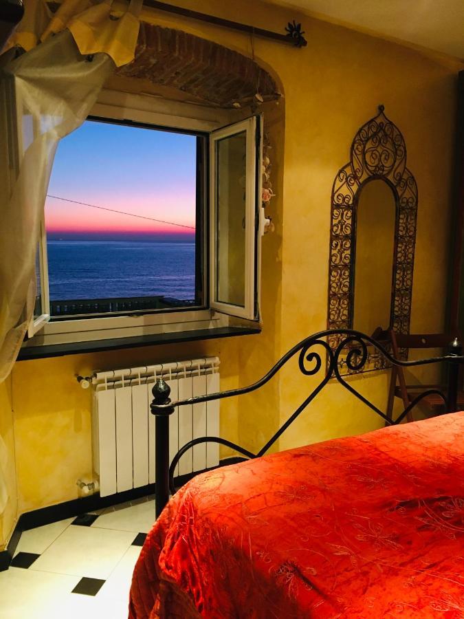 Romantic Sea View Flat In Genova Zewnętrze zdjęcie