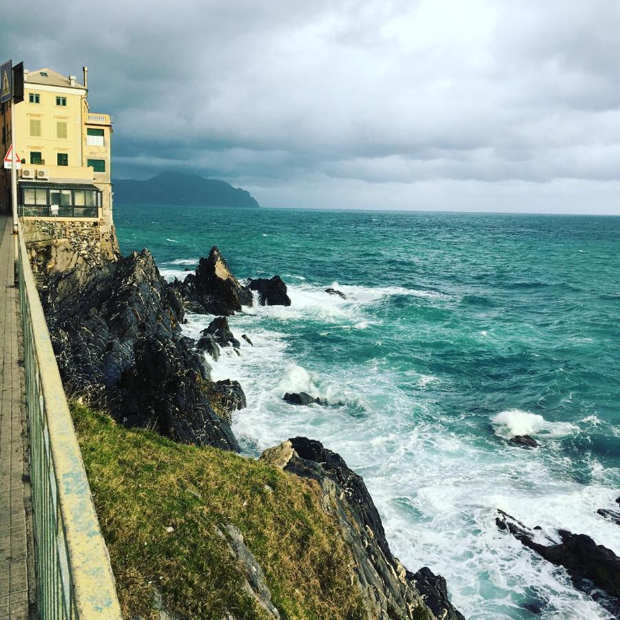 Romantic Sea View Flat In Genova Zewnętrze zdjęcie