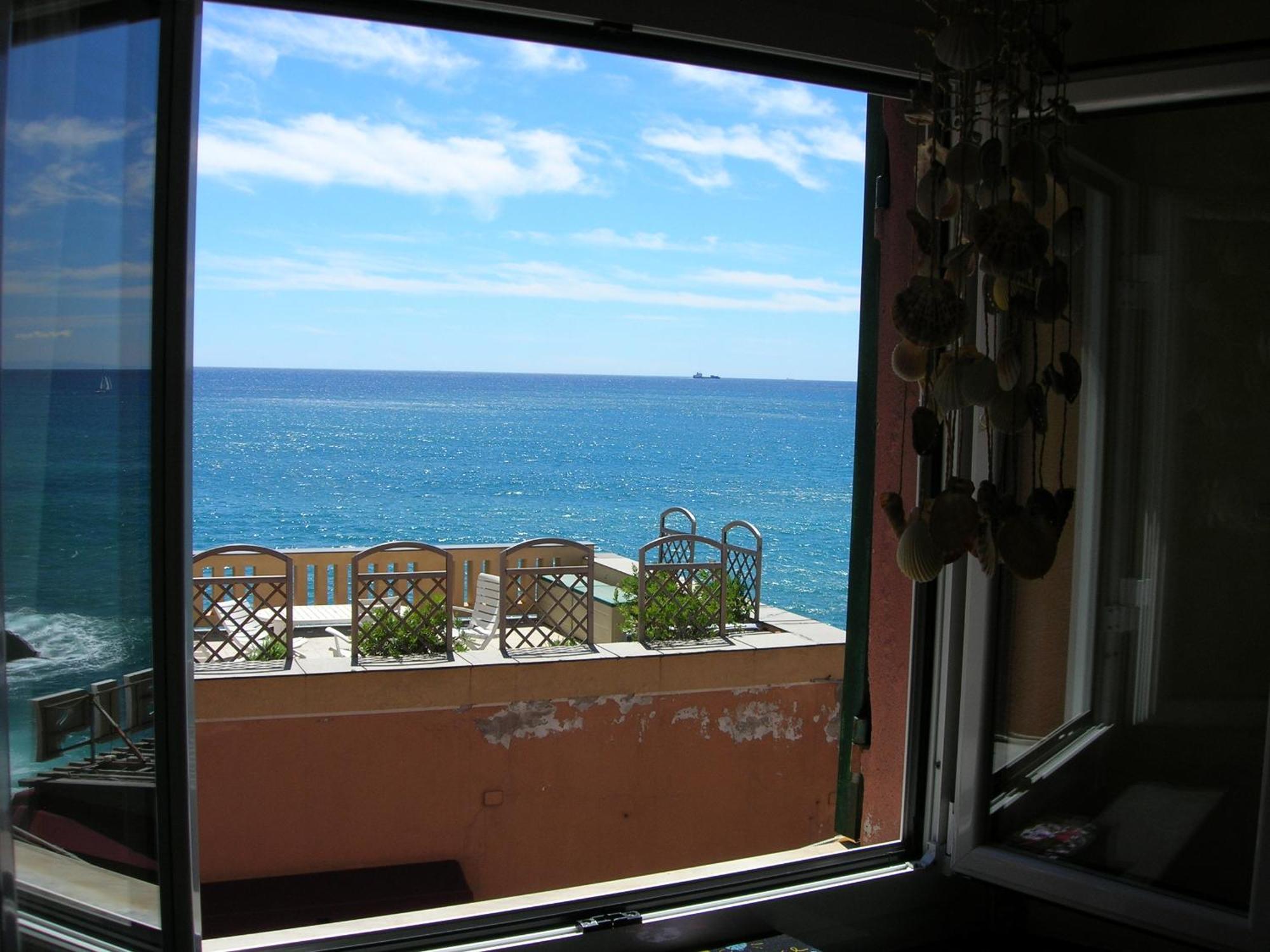 Romantic Sea View Flat In Genova Zewnętrze zdjęcie